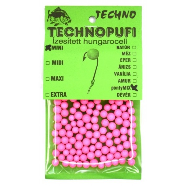 Пінопласт для риболовлі, Techno Міні, 2-4мм, смак Карп мікс